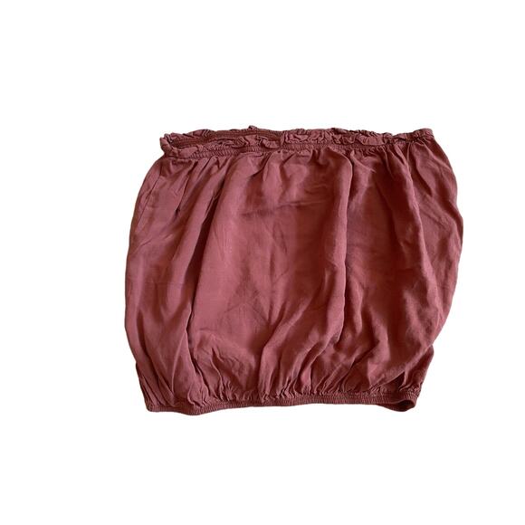 Elan 2 Pc Beach Swim Slit Flowy Pants and Tube Top Cover Up Set Sz S - Picture 2 of 9